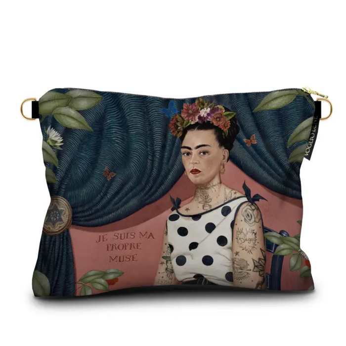 Trousse grande La muse in velluto Vogliobene