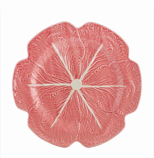Sottopiatto piatto da portata Couve Rosa Bordallo Pinheiro