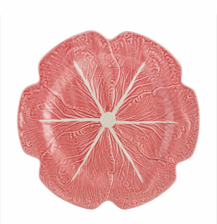 Sottopiatto piatto da portata Couve Rosa Bordallo Pinheiro
