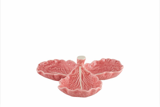 Piatto olive Couve Rosa Bordallo Pinheiro