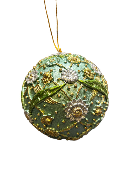 Aquamarine Christmas tree decorative ball