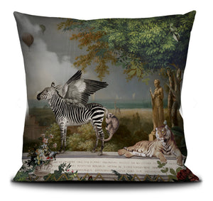 Coussin en velours avec intérieur Noe' Vobene