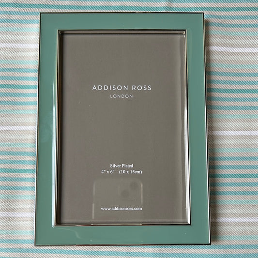 Addison Ross 10x15 aqua green photo frame