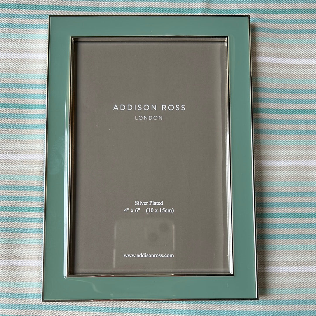 Addison Ross 10x15 aqua green photo frame