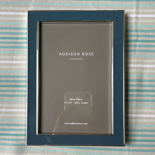 Addison Ross denim blue photo frame 10 x 15