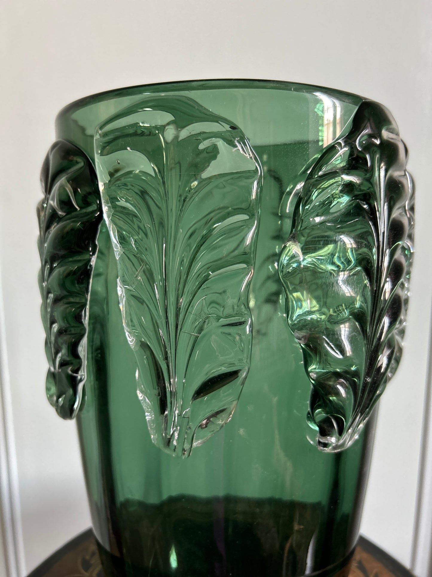 Vaso verde Foglie