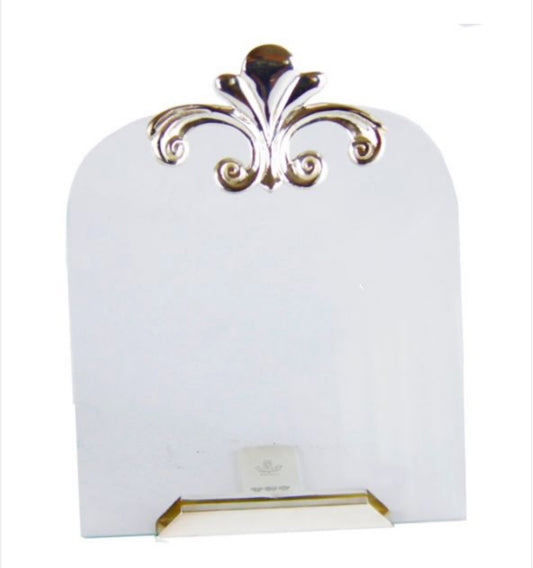 Crystal photo frame with frieze 