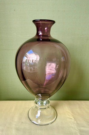 Vaso anfora con piede