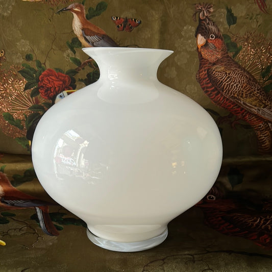 Vaso Aurora bianco cm 32