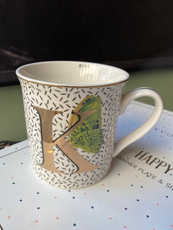 Mug lettera K Kind