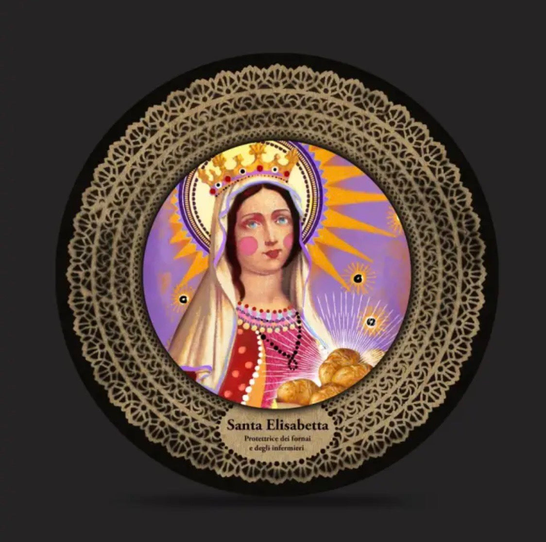 Sainte Elisabeth, patronne des boulangers et des infirmières