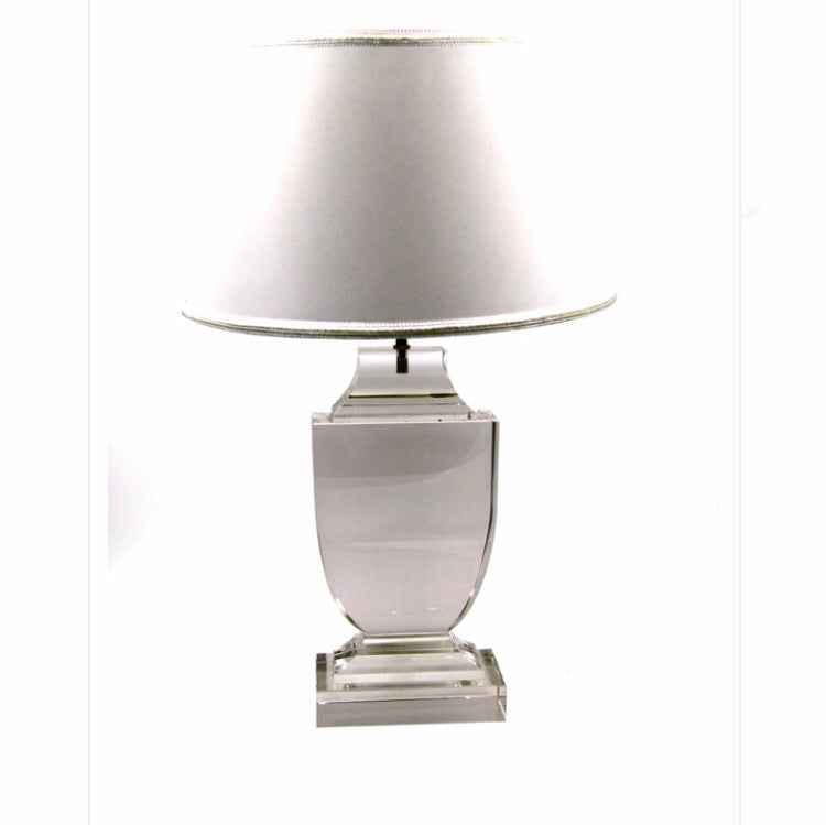 Lampada in cristallo Anfore cm 41