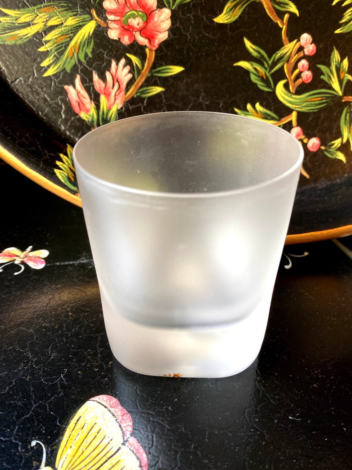Satin wine glass