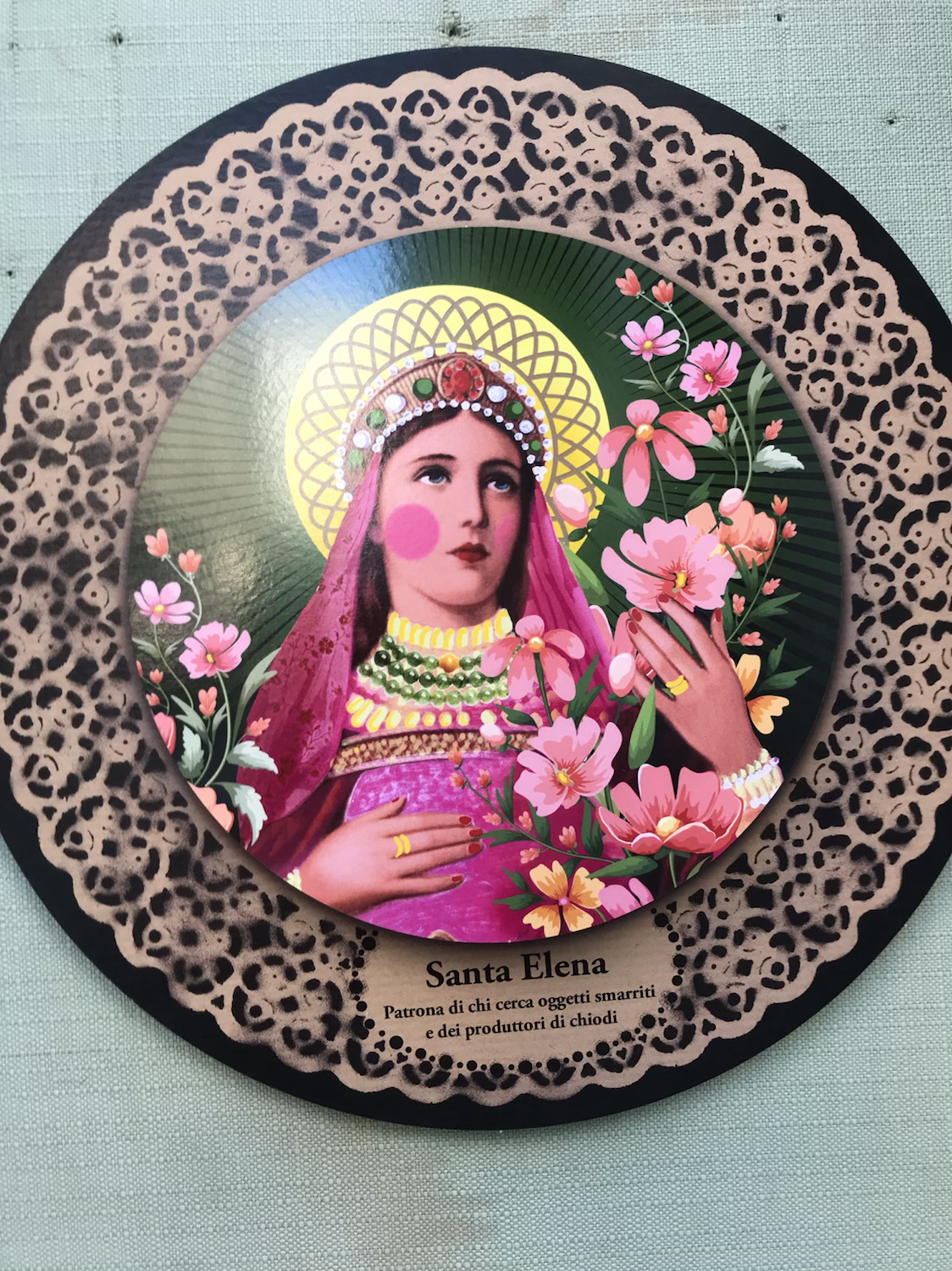 Saint Helena, patron saint of those looking for lost objects and of nail makers
