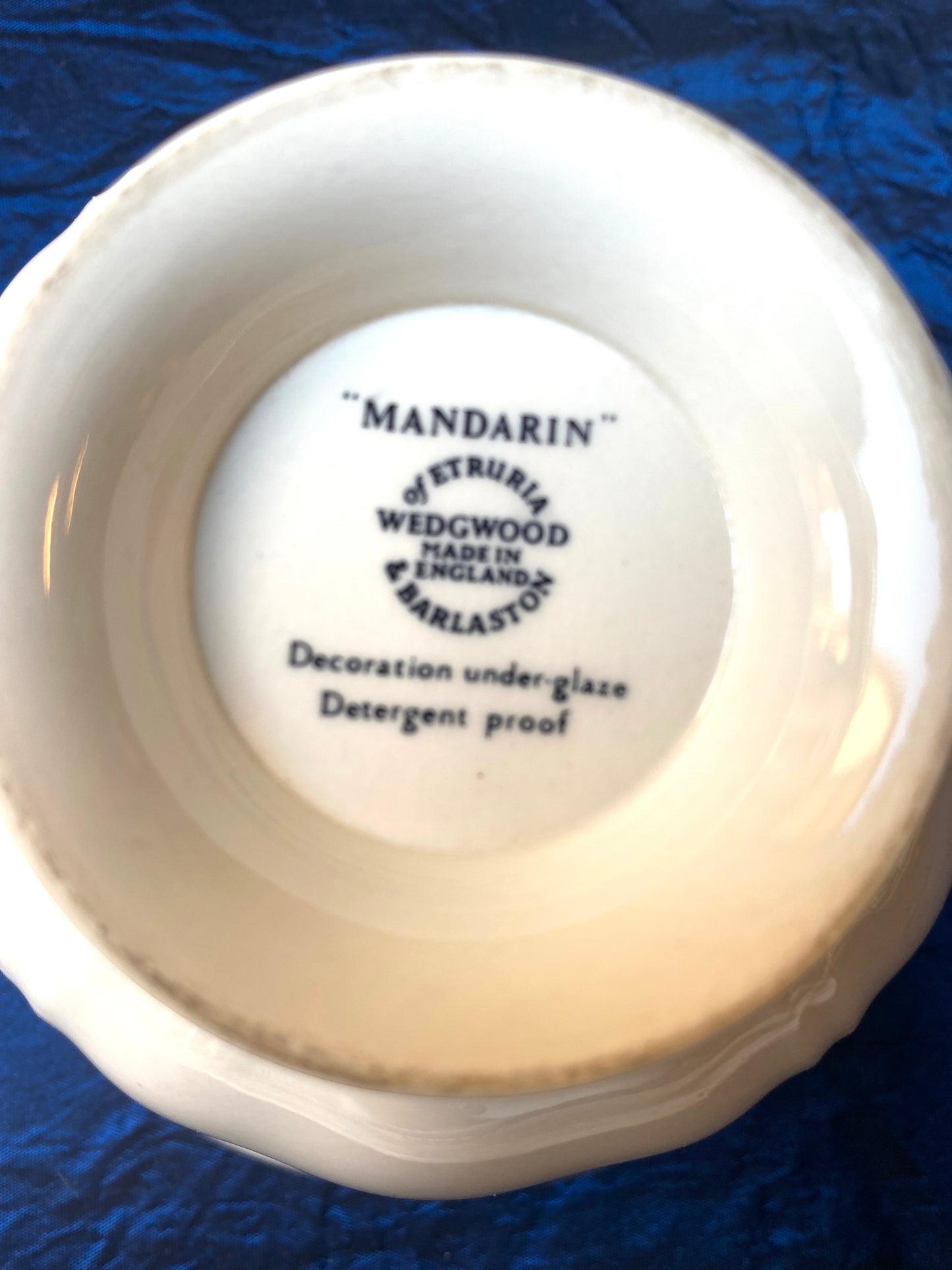 Wedgwood “Mandarin” bouillon cup