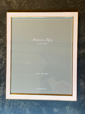 Photo frame 20x25 pink gold edge