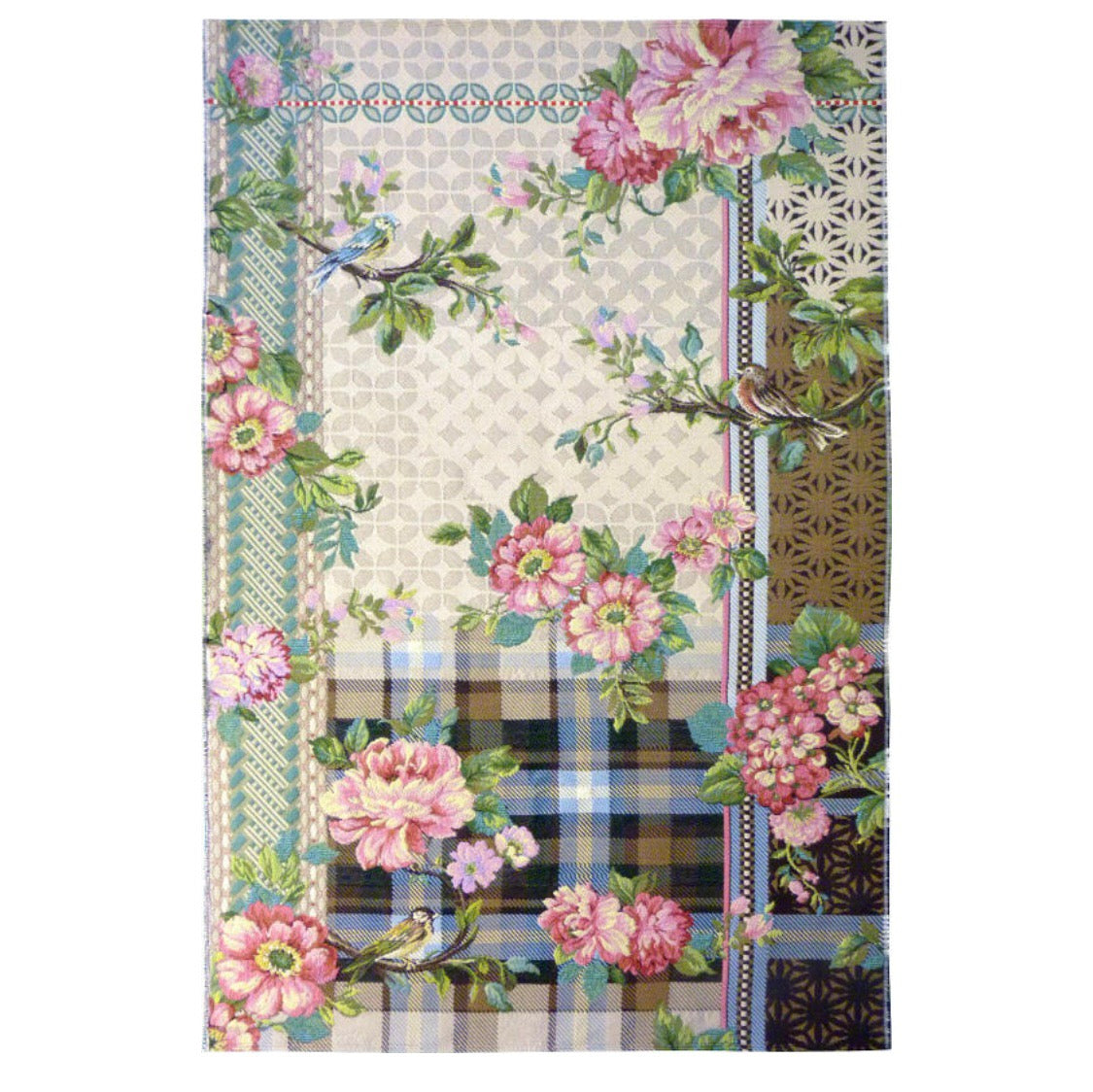 Tapis fleuri 210 x 140