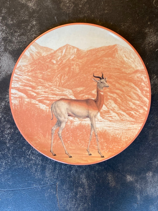 Plate “Le Menagerie” Les Ottomans 26 cm