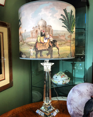 Crystal lamp h 75 cm
