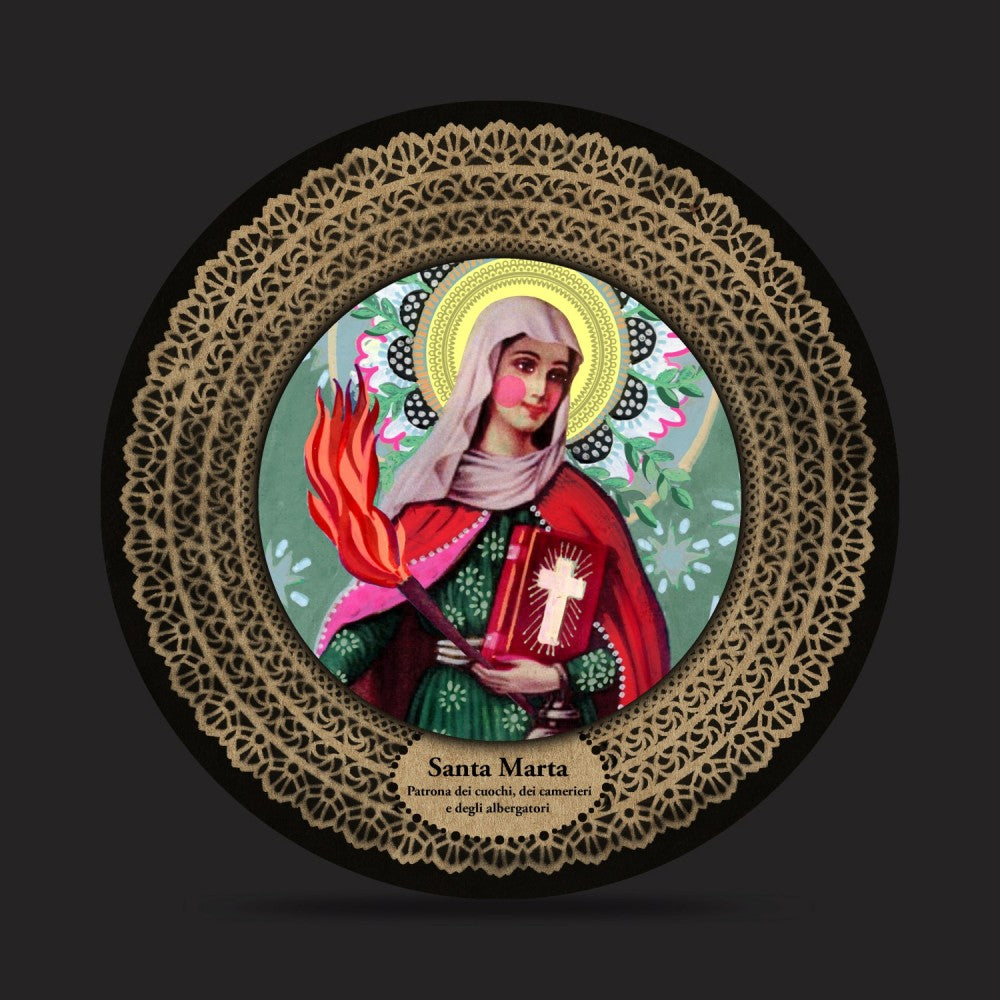 Santa Marta, patroness of waiters, cooks and hoteliers