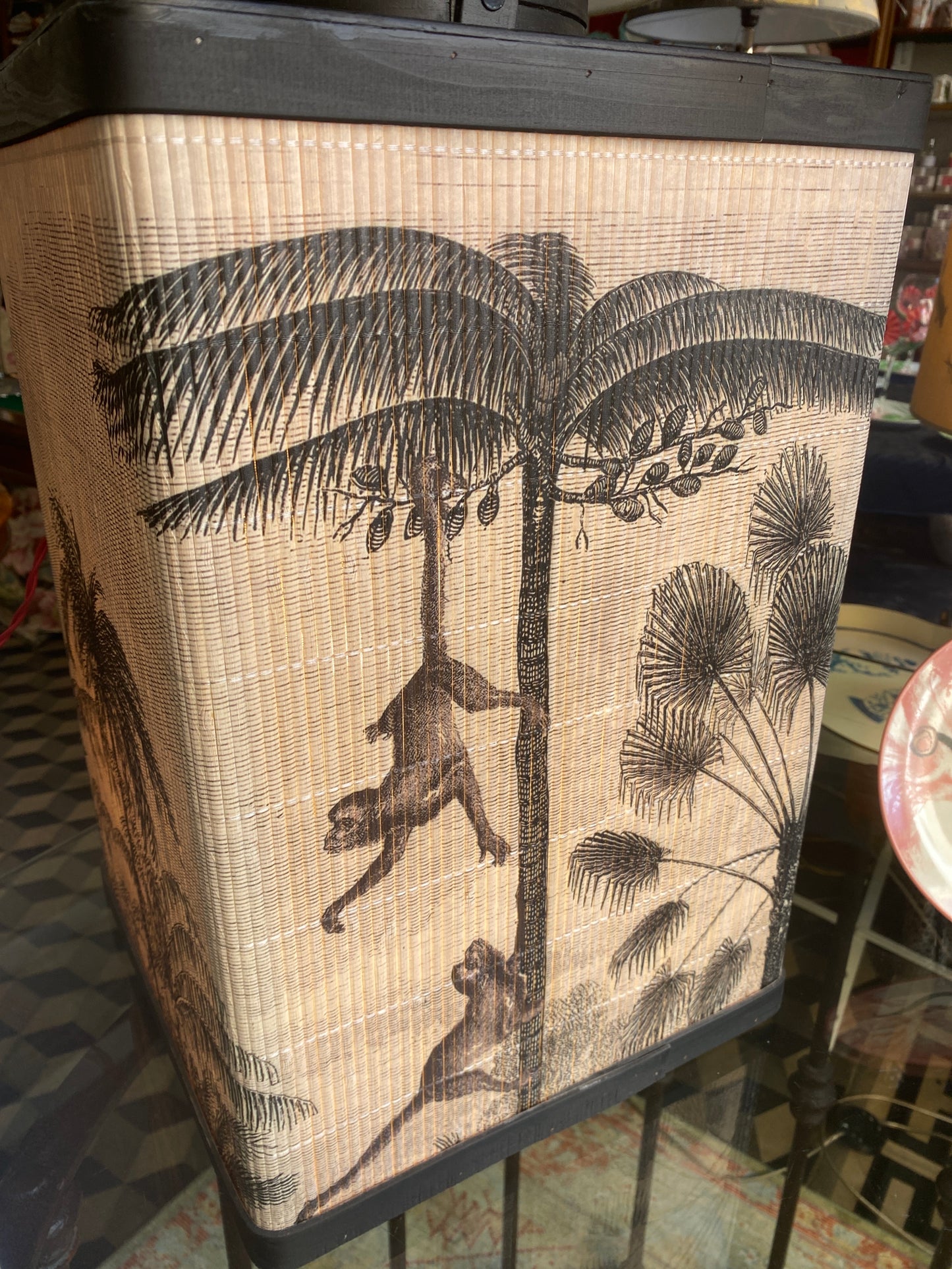 Lanterna Tao in bambù  e legno