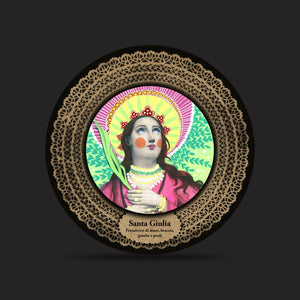 Saint Julia, protector of hands, arms, legs and feet