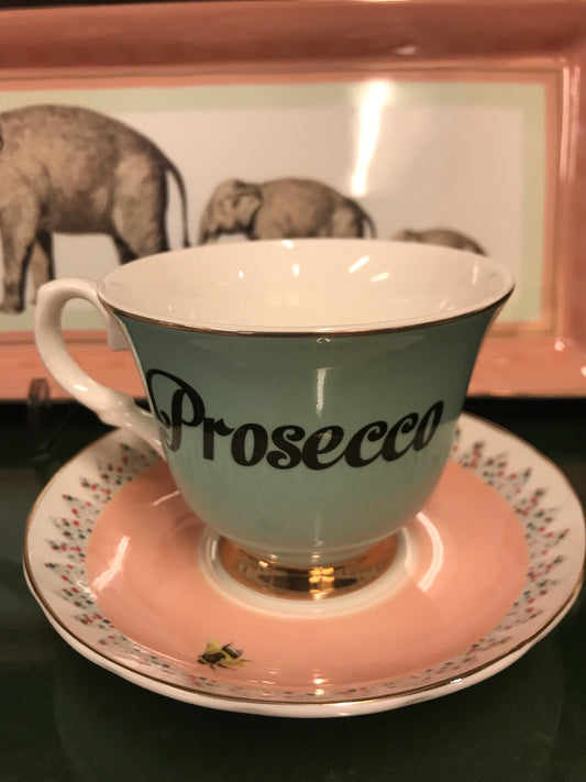 Prosecco tea cup