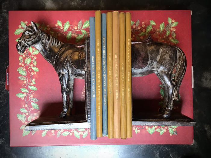 Reggilibri cavallo