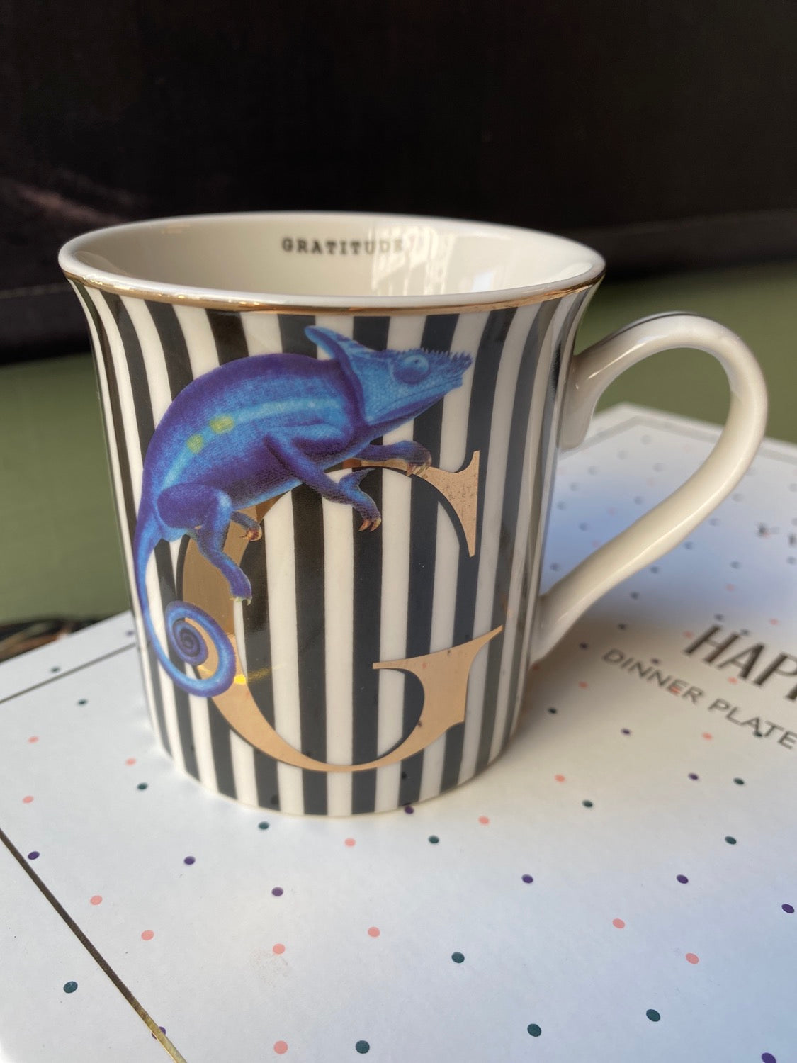 Mug letter G Gratitude