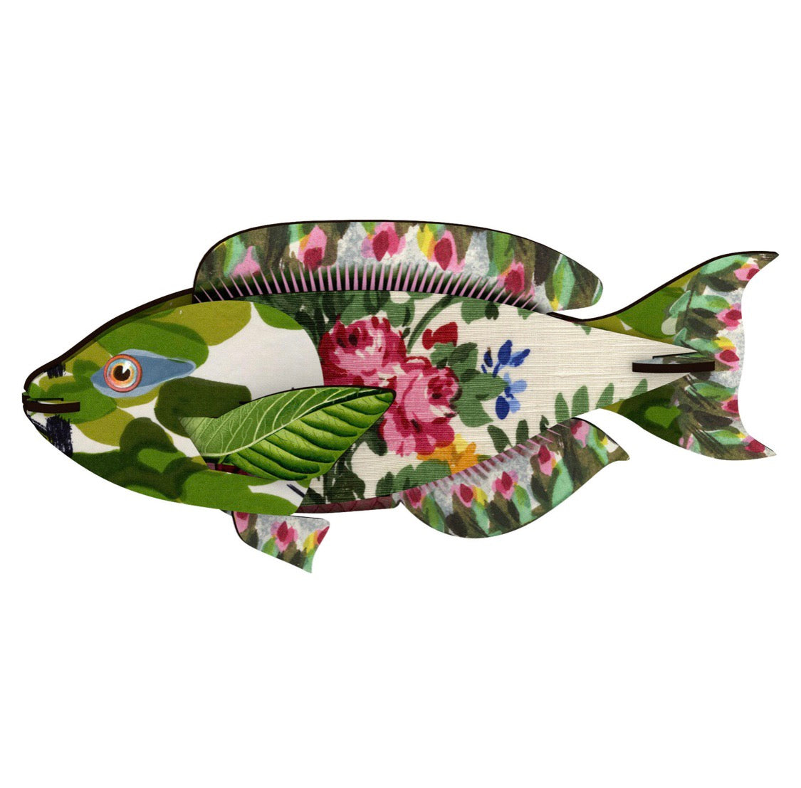 Poisson décoratif moyen blague aux algues