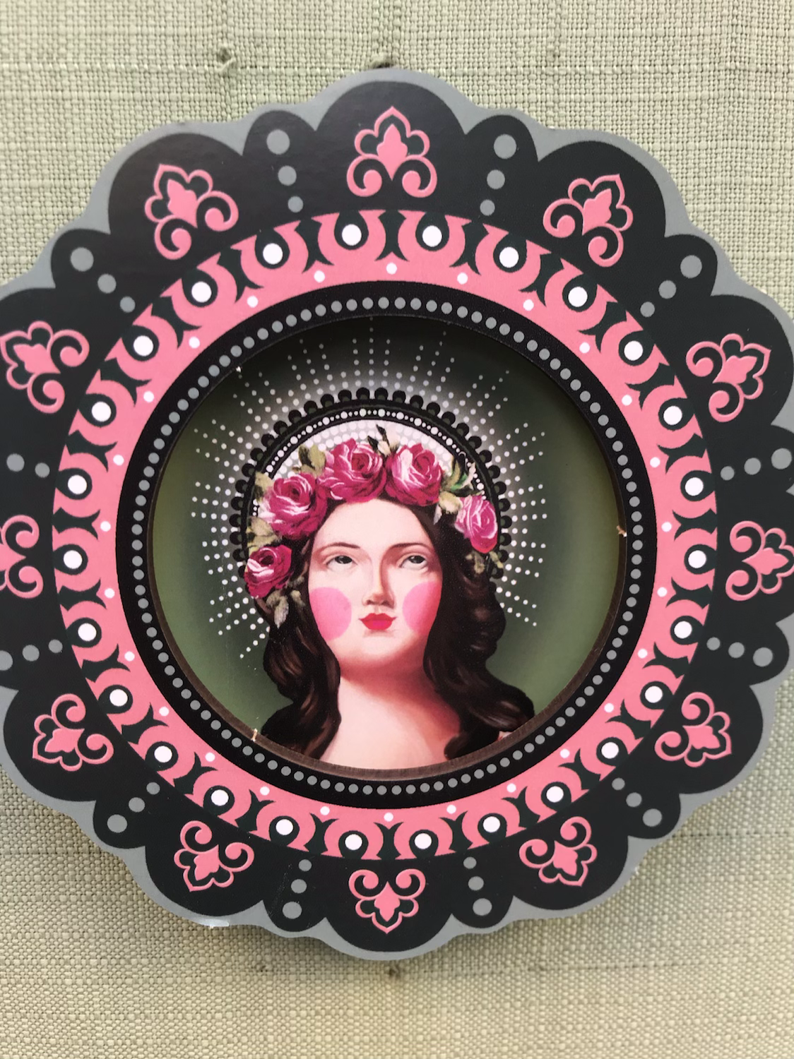 Miniature Saint Rosalia 13 cm