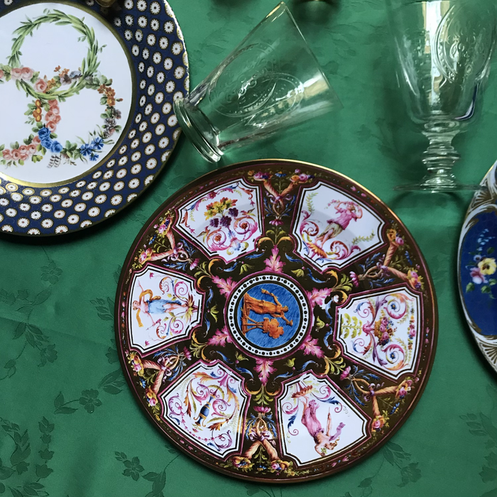 Piatto in latta Royal Collection