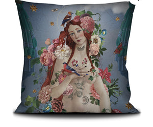 Coussin en velours Vénus 50 x 50