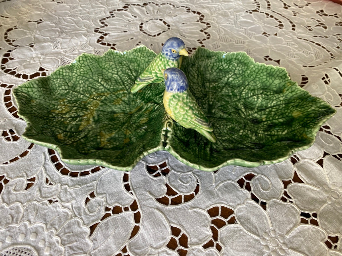Double leaf appetizer with birds 39