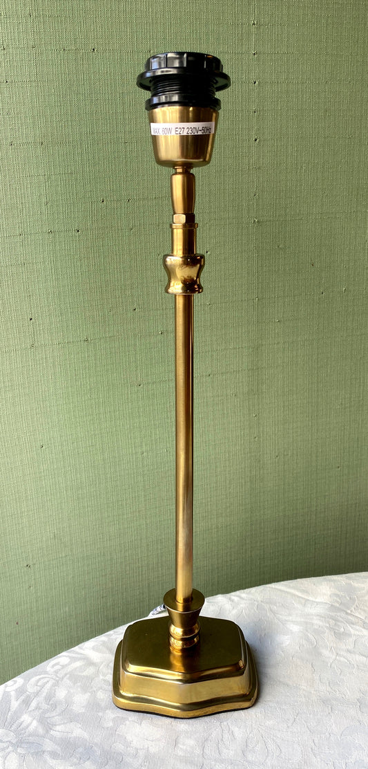 Brass lamp base 45 cm