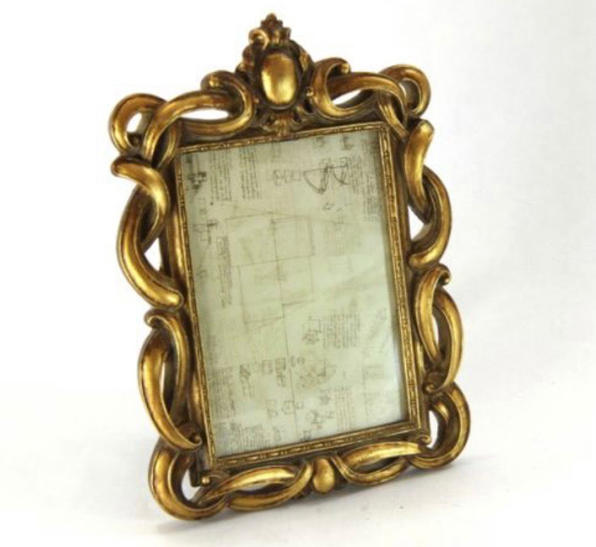 Gold frame