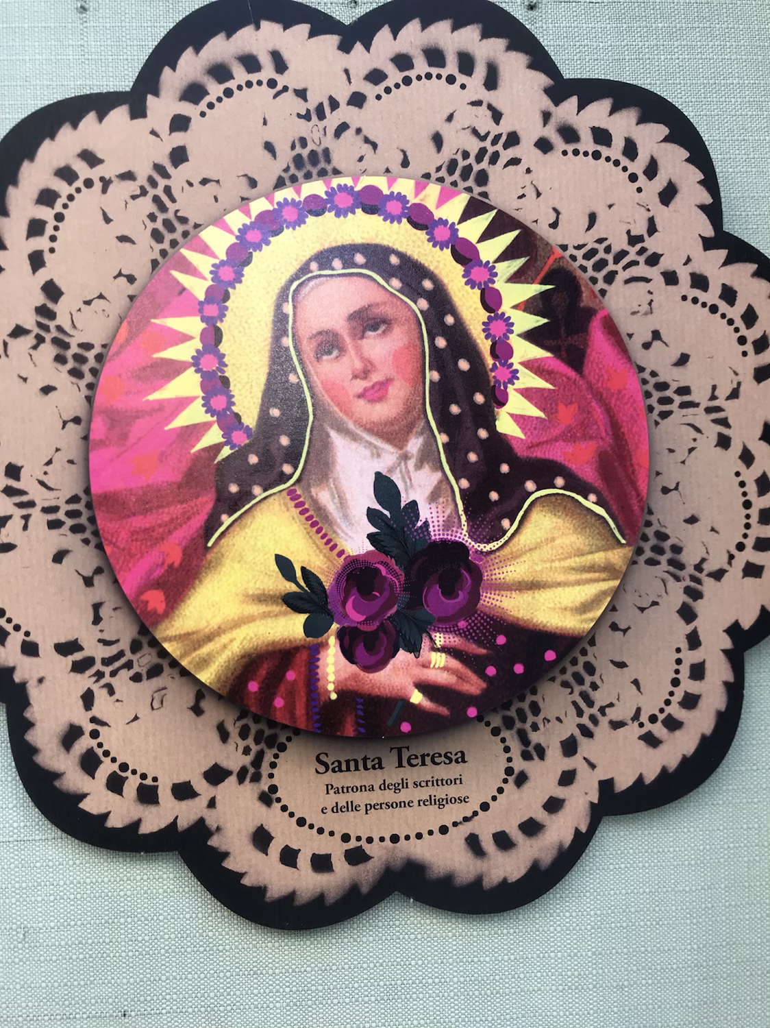 Saint Teresa 21 cm, protector of writers and religious people