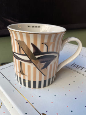 Mug lettera N No Stress