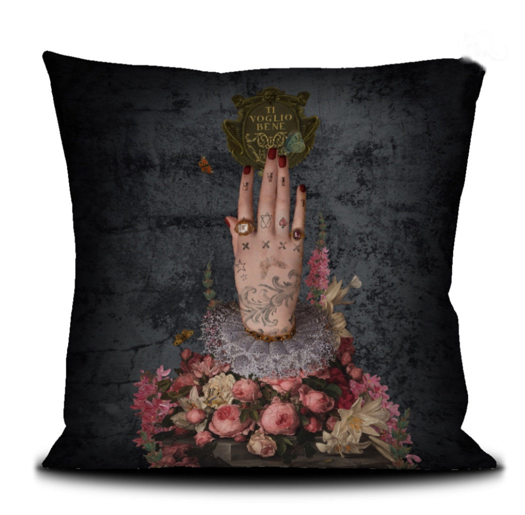 Coussin La main puissante