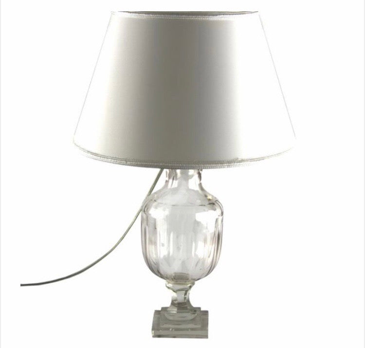Crystal lamp 39 cm without lampshade