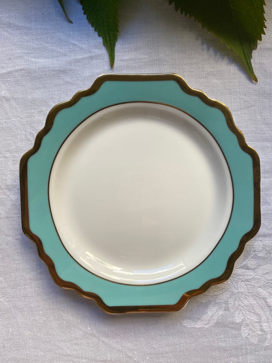 Set of 6 acquamare bread plates