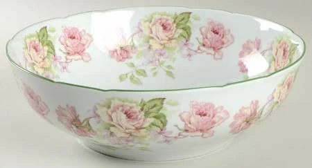 Saladier centre de table Bernardaud "Eugénie de Montijo"