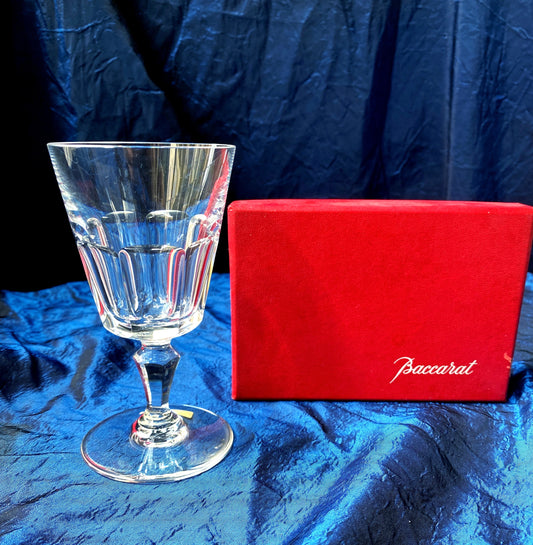Baccarat crystal Marsala glass, Texas model