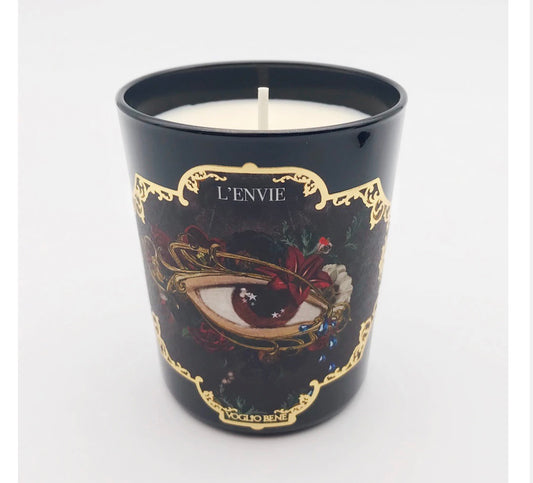 L'invidia candle with Patchouli scent