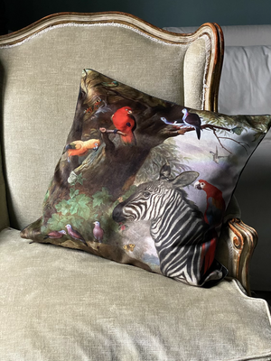 Zebra cushion and co