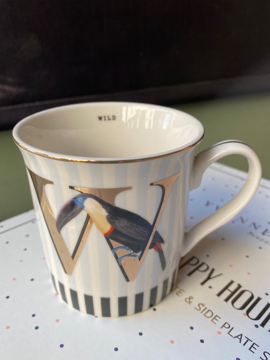 Mug lettre W Wild