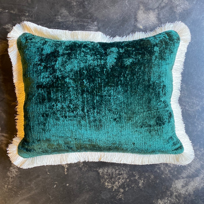 Limited edition double side velvet cushion