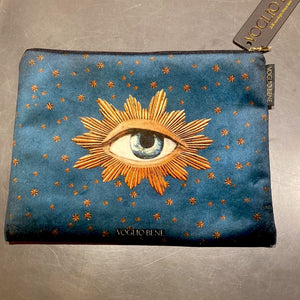 Velvet cosmetic bag L'une contre l'etre