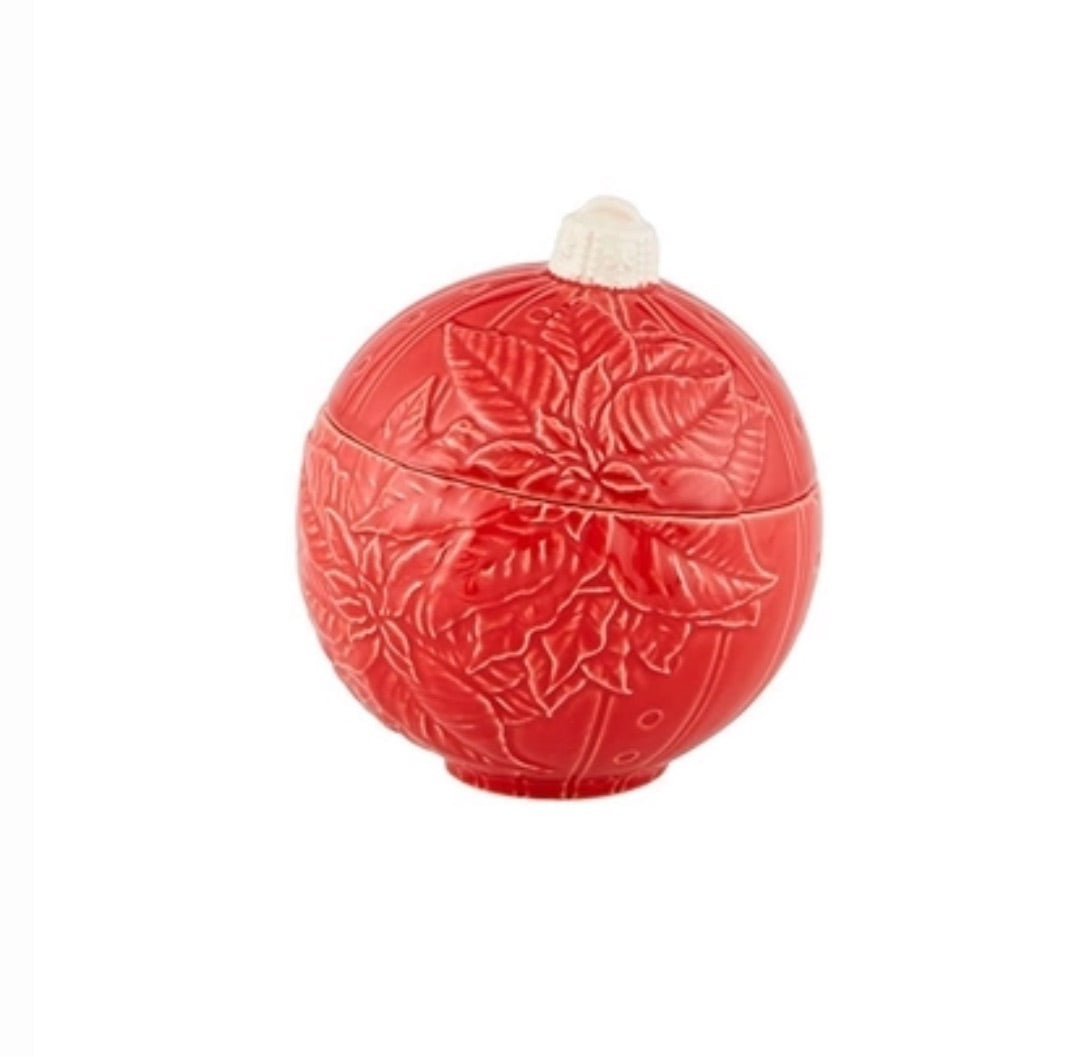 Boîte en forme de boule de Noël 