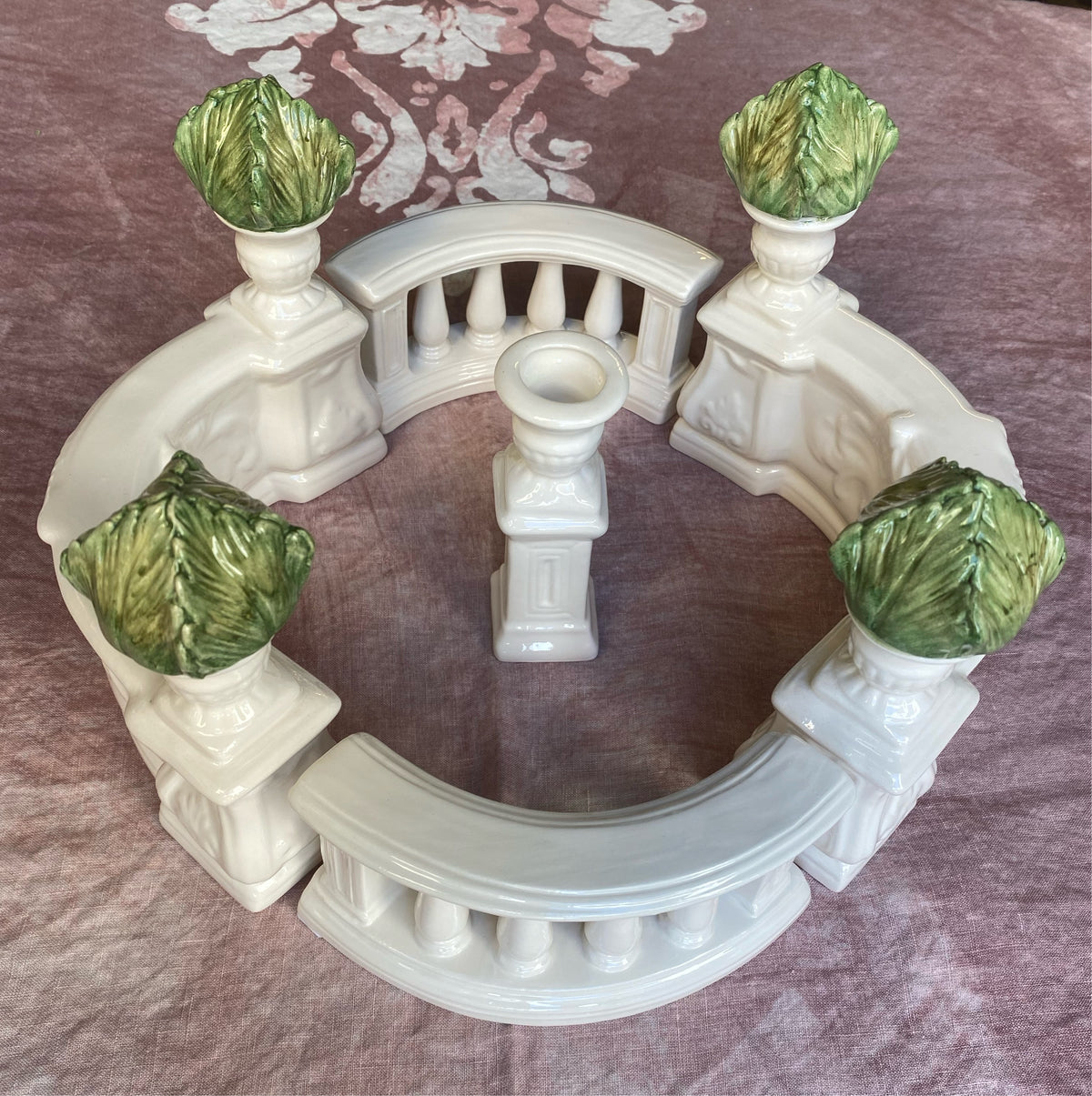 Centre de table avec 5 pièces